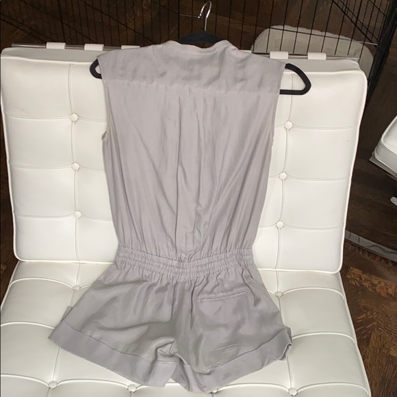Silver Grey Vince Romper - Picture 6 of 7